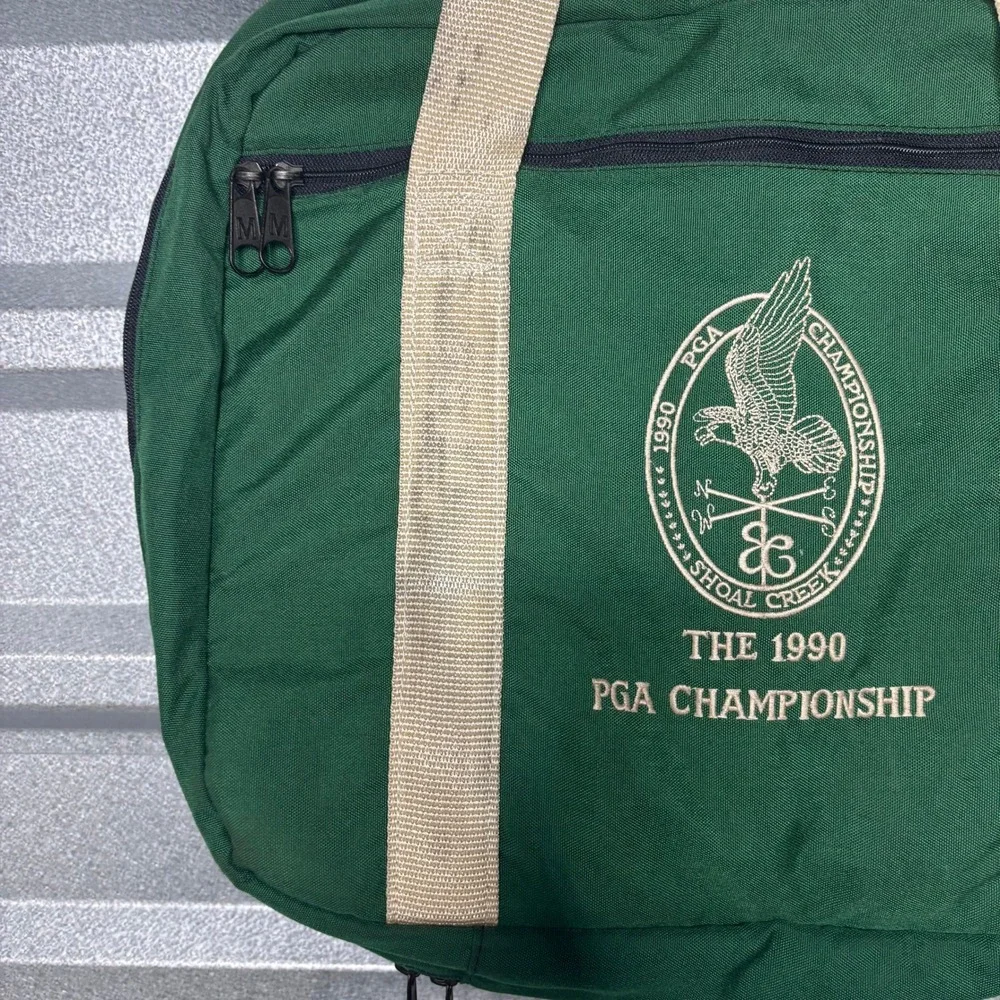 Vintage 1990 PGA Championship Shoal Creek Green Travel Bag